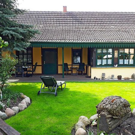 Pension Zum Weissen Hirsch Reitwein Exterior foto