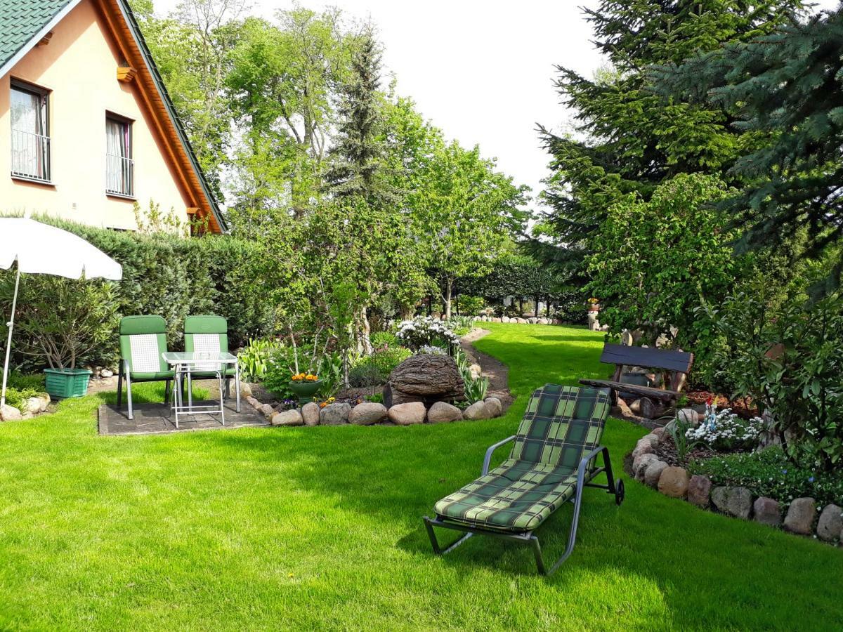 Pension Zum Weissen Hirsch Reitwein Exterior foto